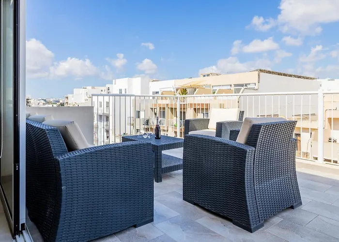 Bright And Spacious Penthouse, Large Terrace By Buena Vista Apartamento *